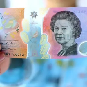 Australian 5 dollar note