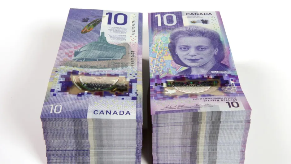 Canadian 10 dollar bill